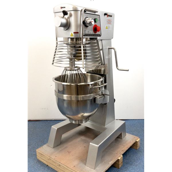 30qt Mixer with Guard & Attachments, Omcan 20442| LBD2-1