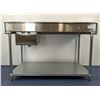 Image 5 : 60" x 30" Stainless Table with Right Sink, 6" Backsplash, Omcan 43242| R8-4