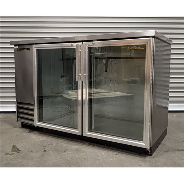 True TBB-2G-S-LD 59" Double Glass Door Back Bar Cooler| 9924/L9FL