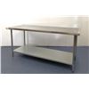 Image 2 : 72" x 30" Stainless Steel Work Table, Omcan 22075| MR6-1