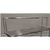 Image 2 : 72" x 12" Stainless Single Over Shelf, Omcan 44618| ML6-2