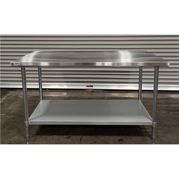 60" x 30" Stainless Steel Work Table, Omcan 22074| RBD