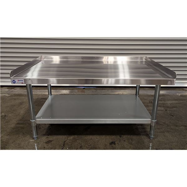 48" x 30" Stainless Steel Equipment Stand, Omcan 22060| MR4-3