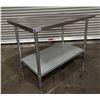 Image 2 : 48" x 30" Stainless Steel Work Table, Omcan 22073| MR4-2