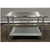 Image 1 : 48" x 30" Stainless Steel Work Table, Omcan 22073| MR4-2