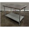 Image 3 : 48" x 30" Stainless Steel Work Table, Omcan 22073| MR4-2
