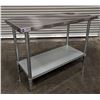 Image 3 : 48" x 24" Stainless Steel Work Table, Omcan 22066| RBD