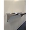 Image 4 : 60" x 16" Stainless Wall Shelf, Omcan 24411| MR5-3