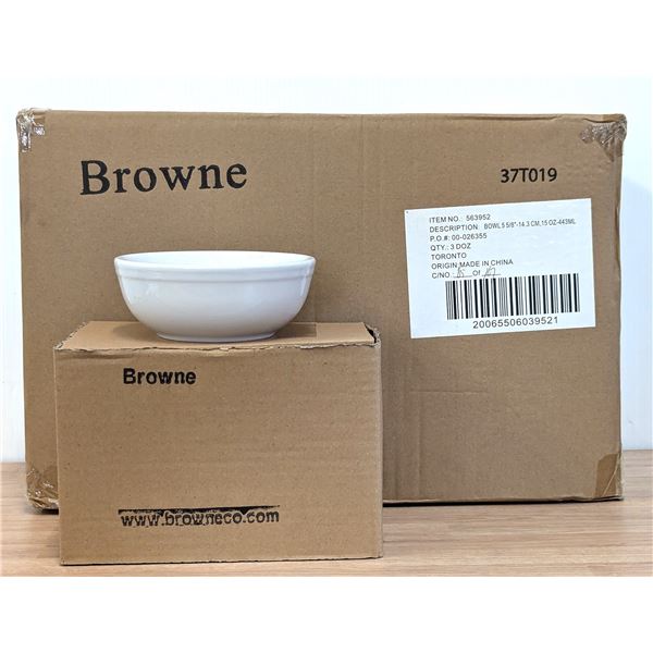 5-5/8" Bowls, Browne 563952 - Lot of 36 (1 Case)| MR1-1