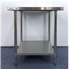Image 2 : 30" x 30" Stainless Steel Work Table, Omcan 22071| MR4-1