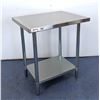 Image 1 : 30" x 24" Stainless Steel Work Table, Omcan 22064| MR4-3