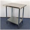 Image 3 : 30" x 24" Stainless Steel Work Table, Omcan 22064| MR4-3