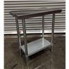 Image 3 : 30" x 18" Stainless Steel Work Table, Omcan 43183| MR4-2