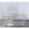 Image 3 : Cambro 26" x 18" x 12" Clear Polycarbonate Food Storage Box  with Lid| L11-2/3