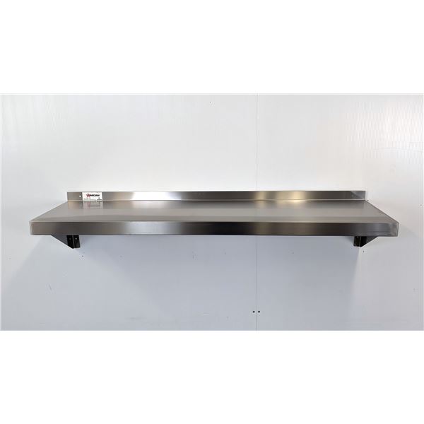 48" x 12" Stainless Wall Shelf, Omcan 22110| LBDE-3