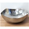 Image 1 : 67oz Hammered Stainless Steel Serving Bowl, AM SBH5| L6CR5