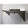 Image 3 : 36" x 12" Stainless Wall Shelf, Omcan 22109 | RBD1-2