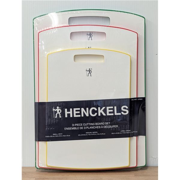 Henckels 3-Piece Cutting Board Set| L6CR5