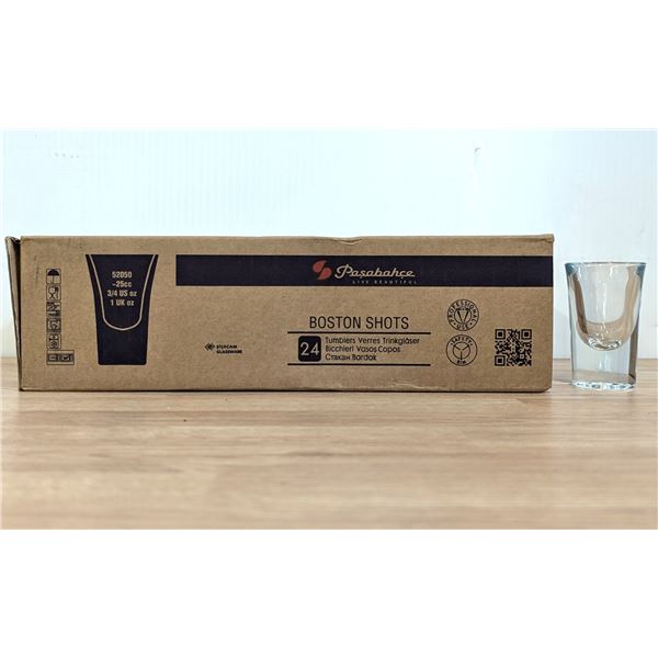 Pasabahce 1oz Shot Glasses, 52050 - Lot of 24 (1 Case)| MR1-1