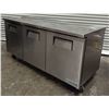 Image 3 : True TUC-72HC 72" Three Door Undercounter Cooler| 6919/Con F