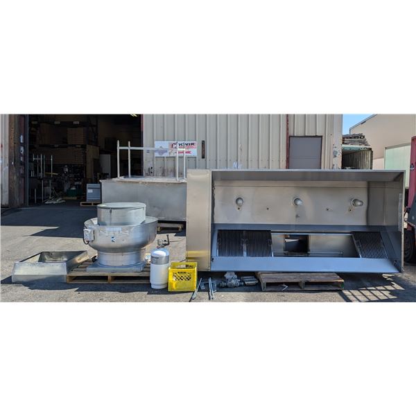 Captive Aire 5424 ND-2 Hood System W/Exhaust Air Fan| TK1