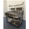 Image 3 : Garland GTGG48-G48M Gas Griddle W/Overshelf & Stand| 935/R6FL