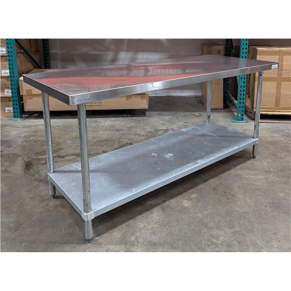 Efi 30" x 72" Stainless Steel Work Table| Rtable1/L11