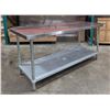 Image 1 : Efi 30" x 72" Stainless Steel Work Table| Rtable1/L11