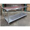 Image 1 : Efi 30" x 72" Stainless Steel Work Table| Rtable3/L11