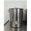 Image 2 : GasOne 9 Gallon Stainless Brew Kettles W/Lids - Set of 2| KC6/R8-2