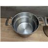 Image 3 : Browne Thermalloy 9qt Stainless Steel Double Boiler| FtE