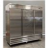 Image 2 : Avantco 178SS3FHC 81" Three Door Stainless Freezer| 219/Con