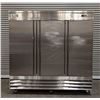 Image 3 : Avantco 178SS3FHC 81" Three Door Stainless Freezer| 219/Con
