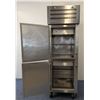 Image 7 : True STG1DT-2HS 27" Solid Half Swing Door Dual Temp Cooler/Freezer Combo| 1062/Con2