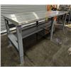 Image 3 : Uline 90" x 36" Stainless Steel Top Packing Table| SS5/RBD
