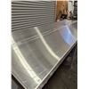 Image 5 : Uline 90" x 36" Stainless Steel Top Packing Table| SS5/RBD