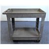 Image 1 : Rubbermaid 4500 Heavy Duty Grey Utility Cart| KF1/L9FL