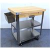 Image 1 : Mobile Food Preparation Table/Cart, Omcan 41516| R3-1