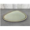 Image 1 : Terrastone Sage Green 10" Platters, Arcoroc FJ047 - Lot of 24 (2 Cases)| R6-2