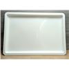 Image 3 : Cambro 18" x 26" White Pizza Dough Proofing Box Lids - Lot of 2| DB18263P148/L8-2