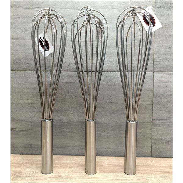 Winco FN-14 14" French Whips - Lot of 3| L5CR7