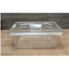 Image 2 : JD 1/4 Size 4" Deep Clear Plastic Polycarbonate Food Pans W/Lids - Set of 6| 1/4set1/L6CR1