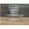 Image 2 : JD 1/9 Size 2-1/2" Deep Clear Plastic Polycarbonate Food Pans - Lot of 7| 1/9set1/L6CR9