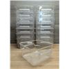 Image 1 : JD 2qt Square Polycarbonate Containers - Lot of 15| 2qt/L6CR1