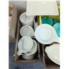 Image 3 : Assorted White Plates, Saucers, Soup bows - Lot of Approx. 200pcs| HAD21/L9Pallet