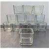 Image 1 : Square Glass Cubes/Candle Holders - Lot of Approx. 150| HAD30/L9Pallet