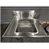 Image 3 : 36" Left Side Soiled Dish Table W/Sink, Omcan 28482| Dish2/LBD