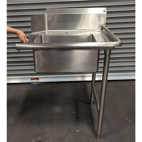 30" Right Side Soiled Dish Table W/Sink| Dish1/LBD