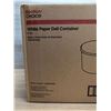 Image 3 : 12oz White Paper Deli Containers - Lot of 800 (2 Cases)| L6Pallet/ML5-2