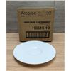 Image 1 : 6.5" Tendency Zenix Saucers, Arcoroc H3515 - Lot of 24| CC3